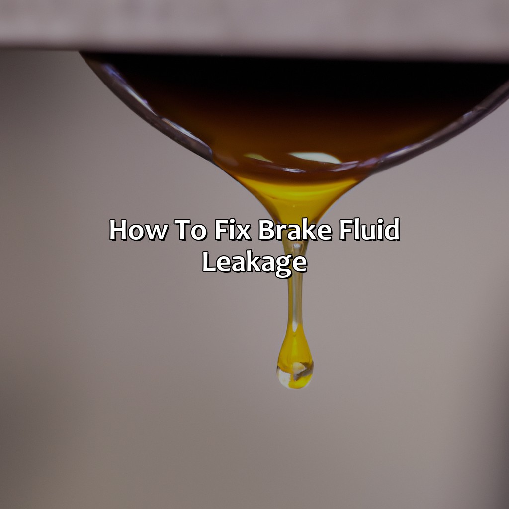 How To Fix Brake Fluid Leakage  - What Color Is Brake Fluid When It Leaks, 