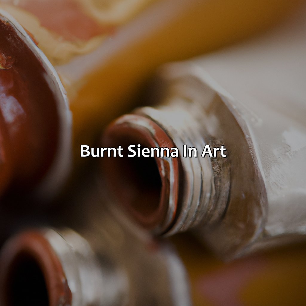 Burnt Sienna In Art  - What Color Is Burnt Sienna, 