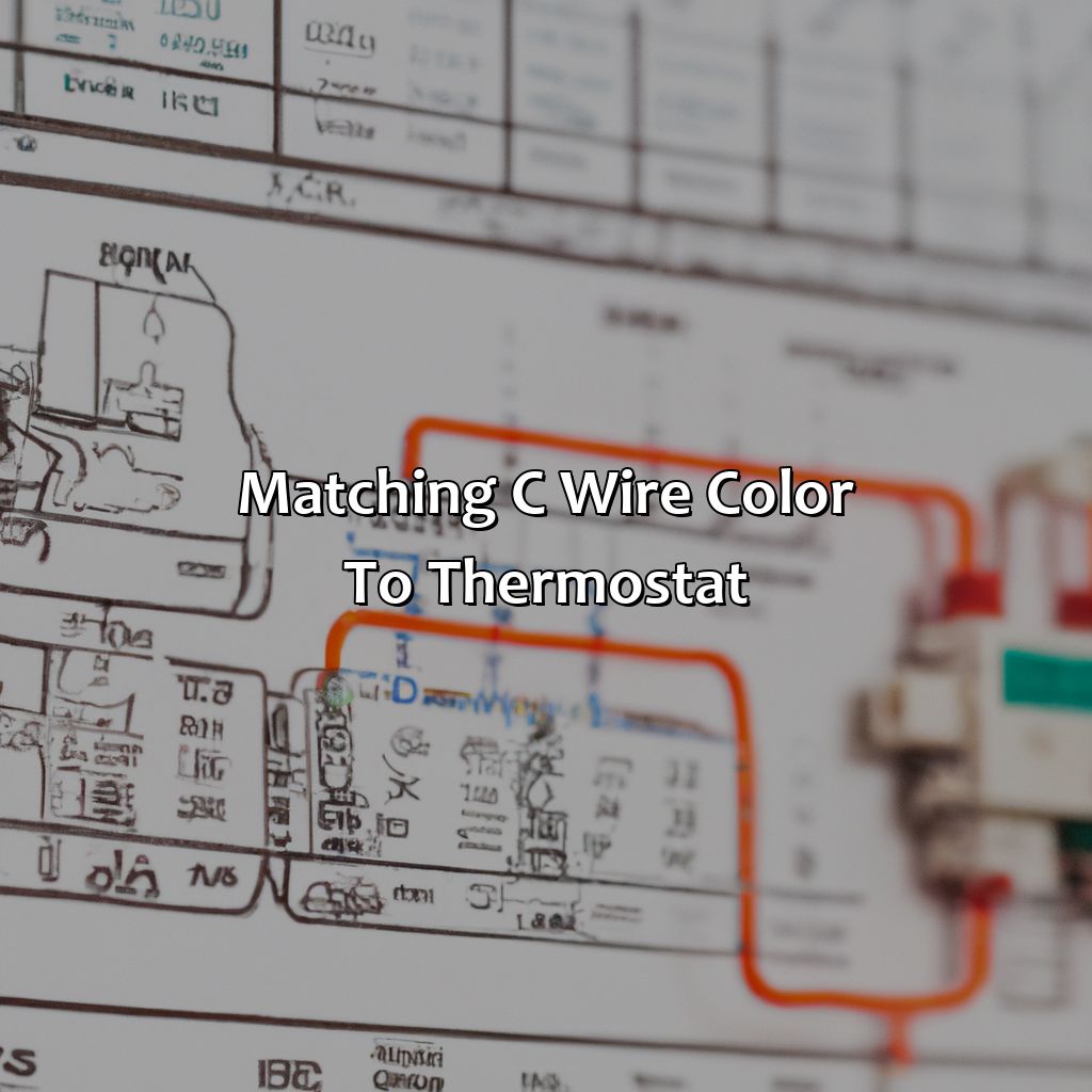 Matching C Wire Color To Thermostat  - What Color Is C Wire, 
