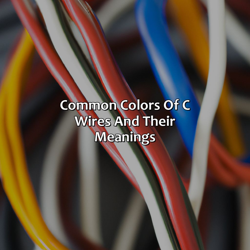 Common Colors Of C Wires And Their Meanings  - What Color Is C Wire, 