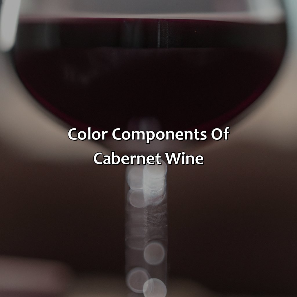 Color Components Of Cabernet Wine  - What Color Is Cabernet, 