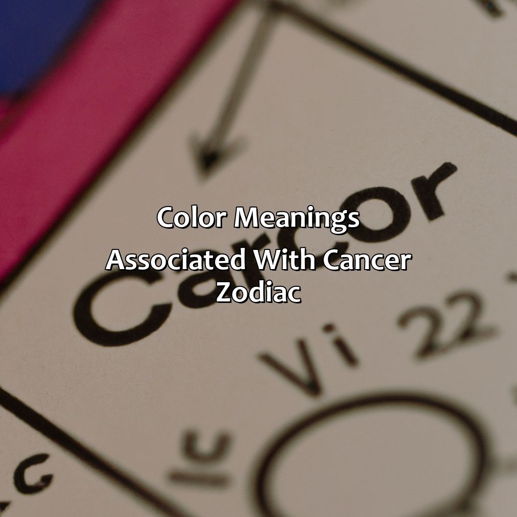 What Color Is Cancer Zodiac - colorscombo.com