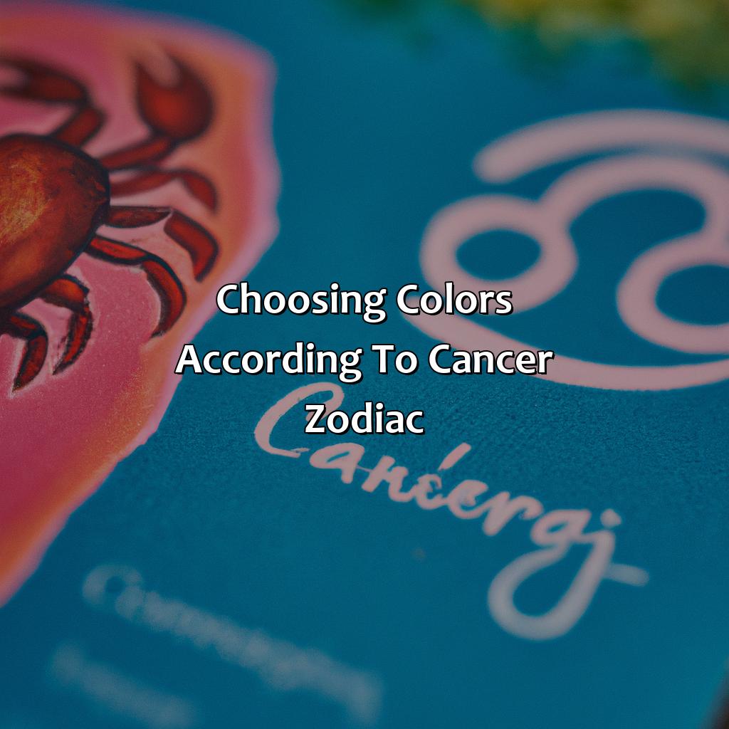 Choosing Colors According To Cancer Zodiac  - What Color Is Cancer Zodiac, 