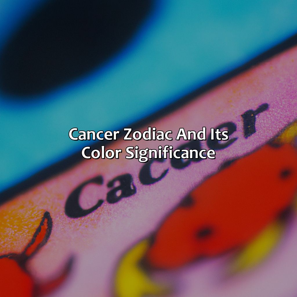 Cancer Zodiac And Its Color Significance  - What Color Is Cancer Zodiac, 