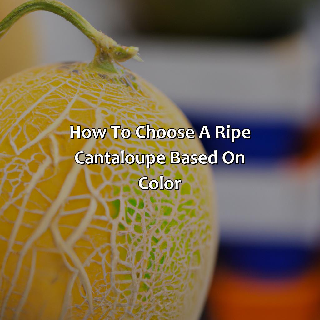 What Color Is Cantaloupe - colorscombo.com