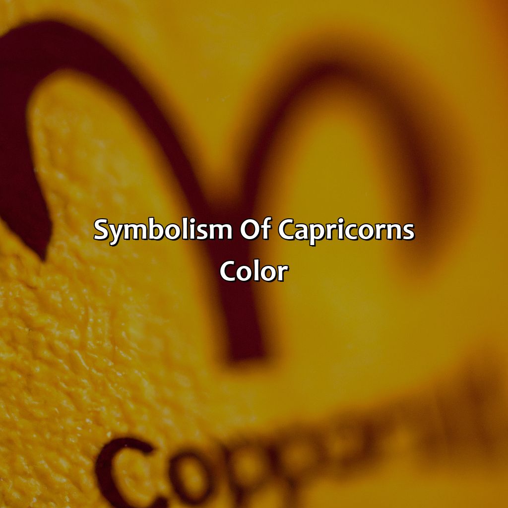 Symbolism Of Capricorn