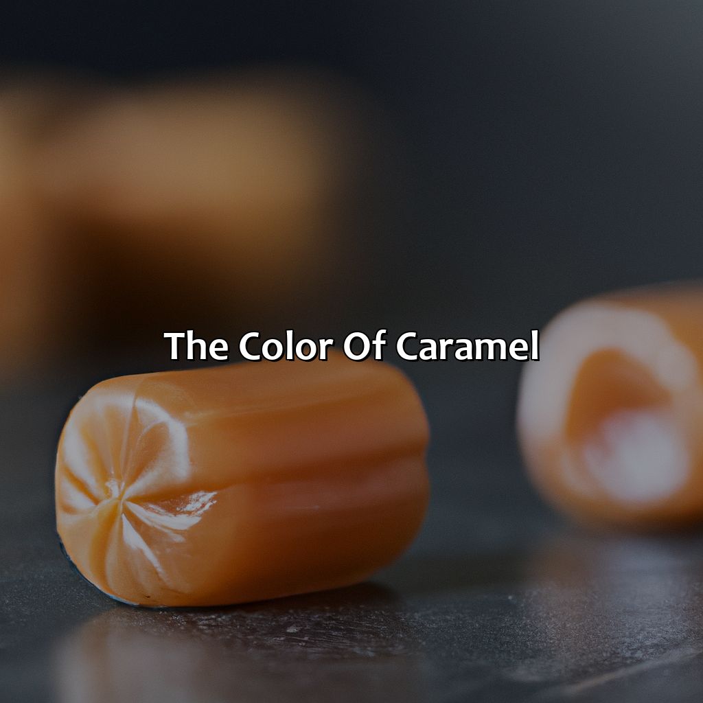 The Color Of Caramel  - What Color Is Caramel, 