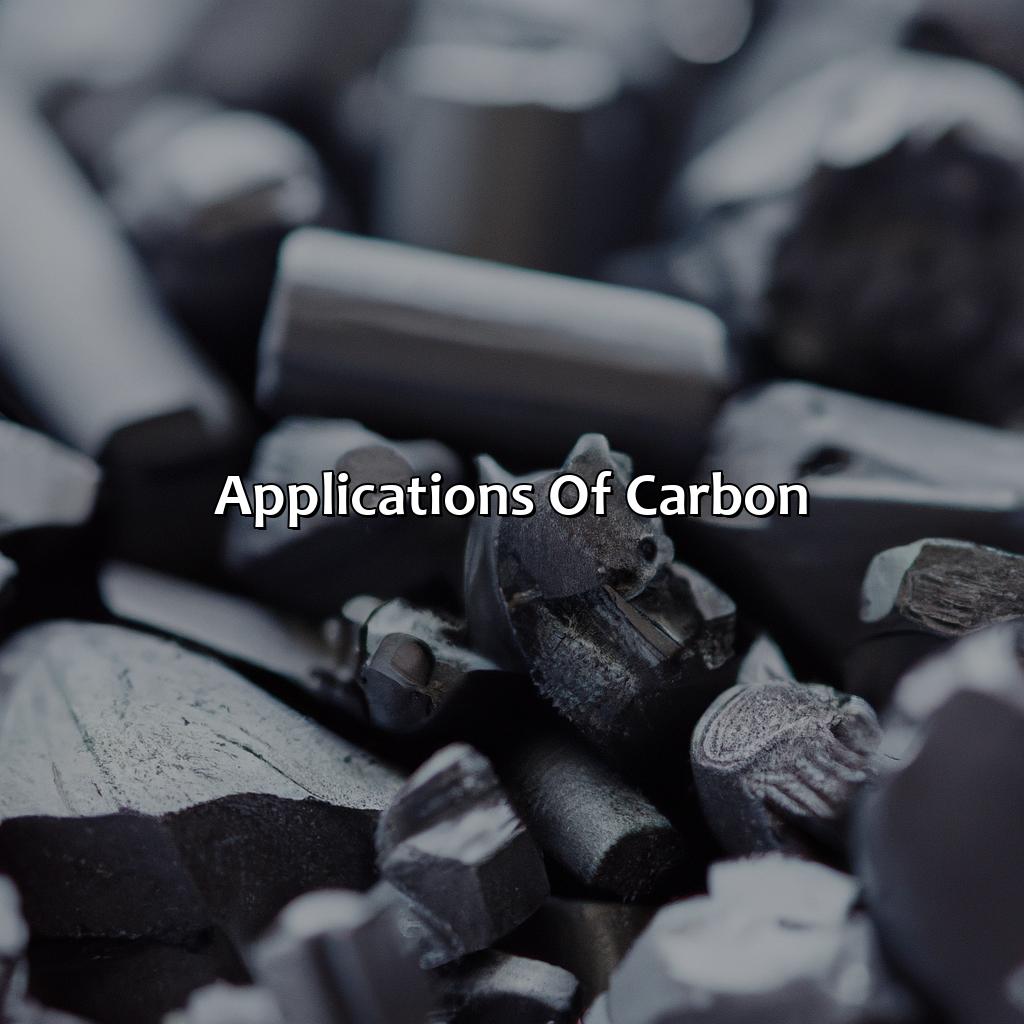 Applications Of Carbon  - What Color Is Carbon, 