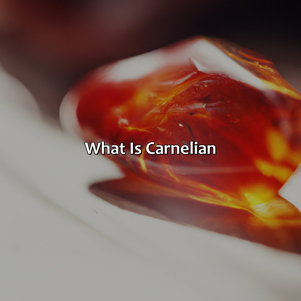 What Is Carnelian?  - What Color Is Carnelian, 