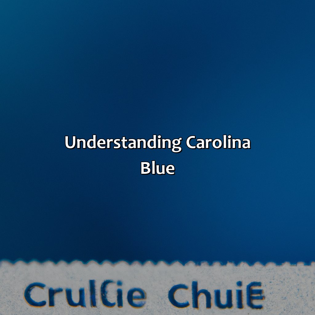Understanding Carolina Blue  - What Color Is Carolina Blue, 