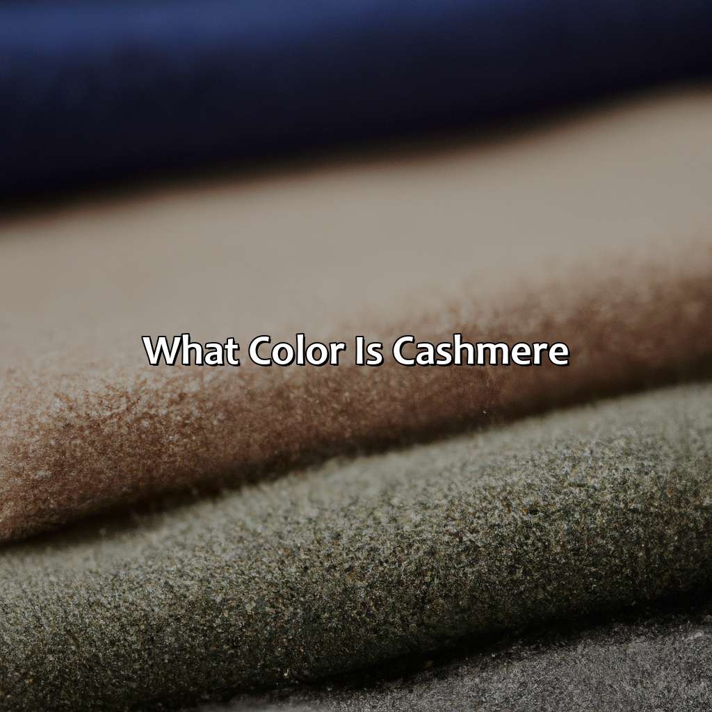 What Color Is Cashmere - colorscombo.com
