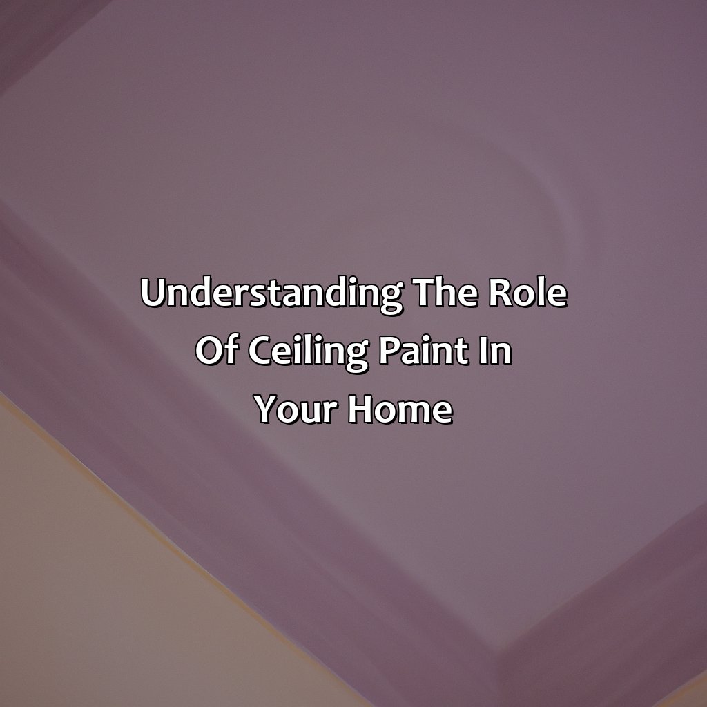 Understanding The Role Of Ceiling Paint In Your Home  - What Color Is Ceiling Paint, 