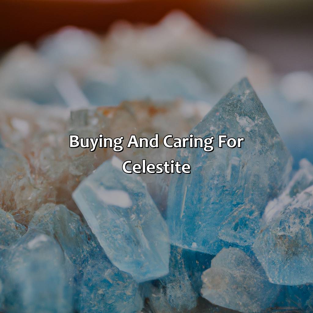 Buying And Caring For Celestite  - What Color Is Celestite, 
