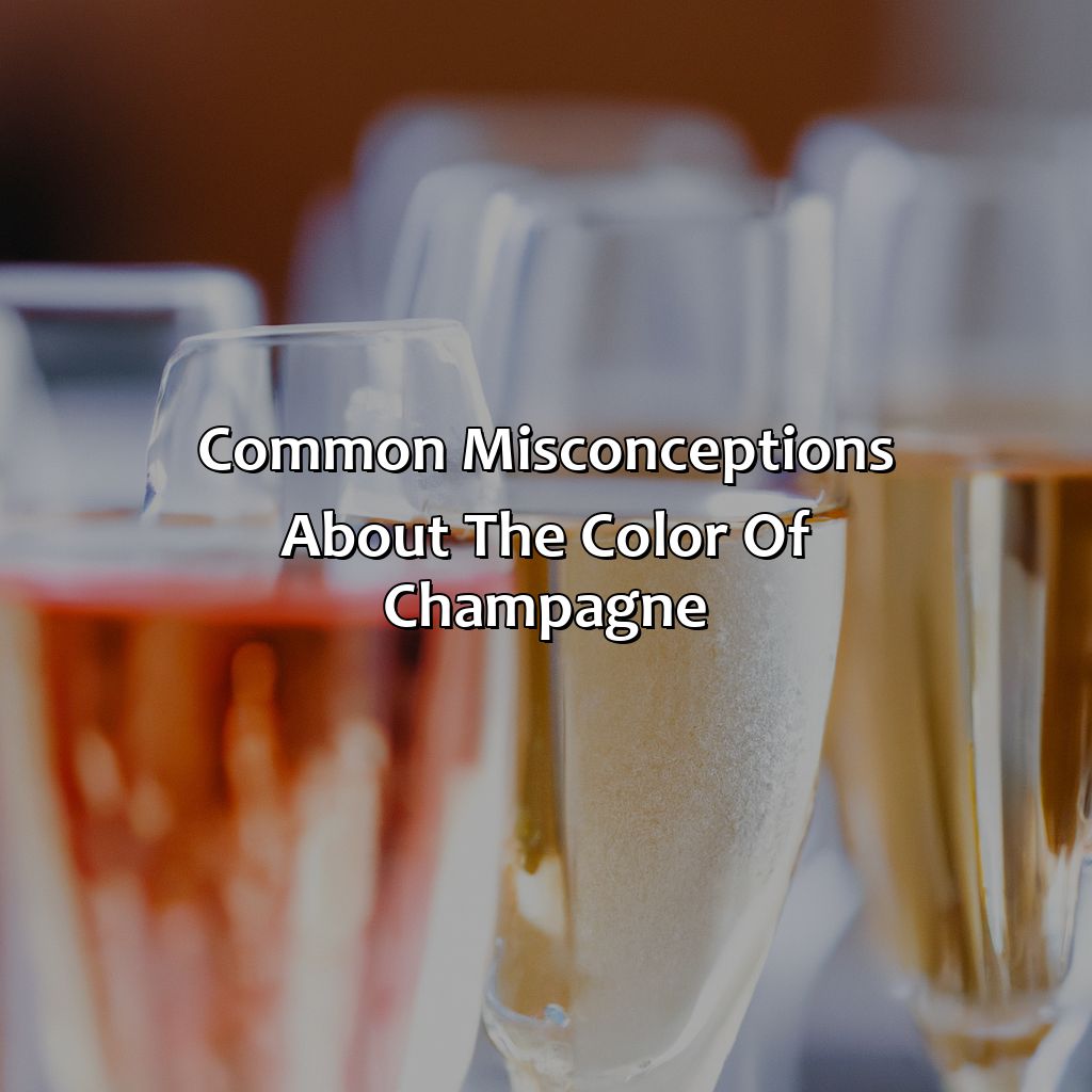 Common Misconceptions About The Color Of Champagne  - What Color Is Champagne, 