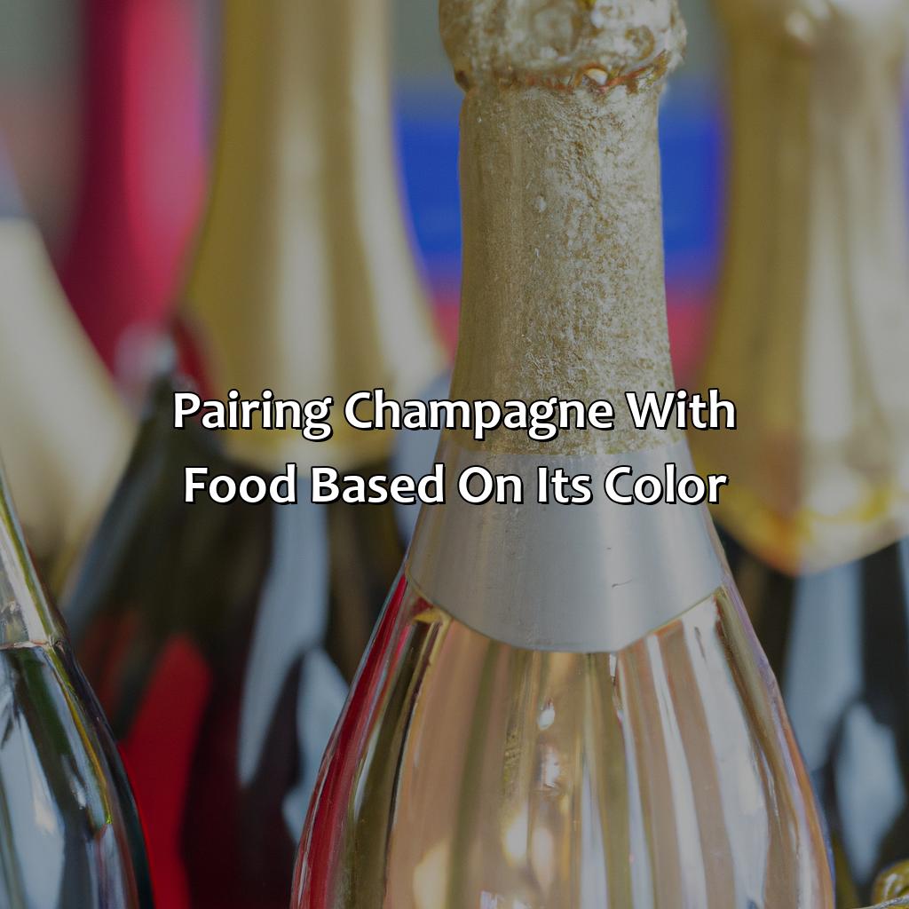 Pairing Champagne With Food Based On Its Color  - What Color Is Champagne, 