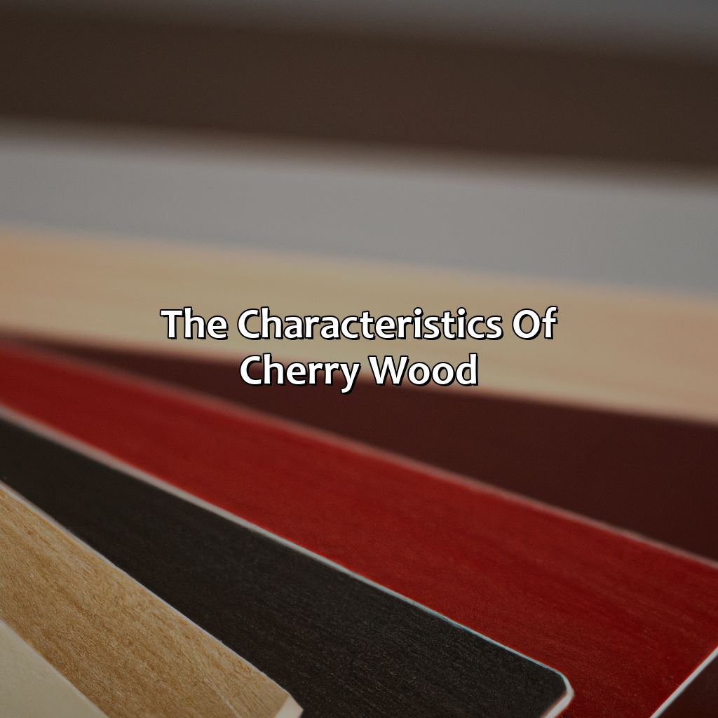The Characteristics Of Cherry Wood  - What Color Is Cherry Wood, 