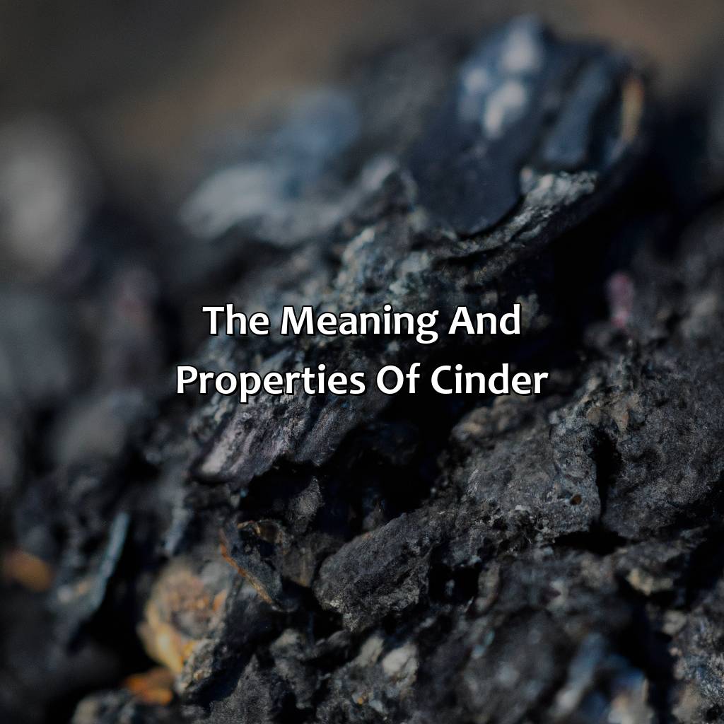 The Meaning And Properties Of Cinder  - What Color Is Cinder, 