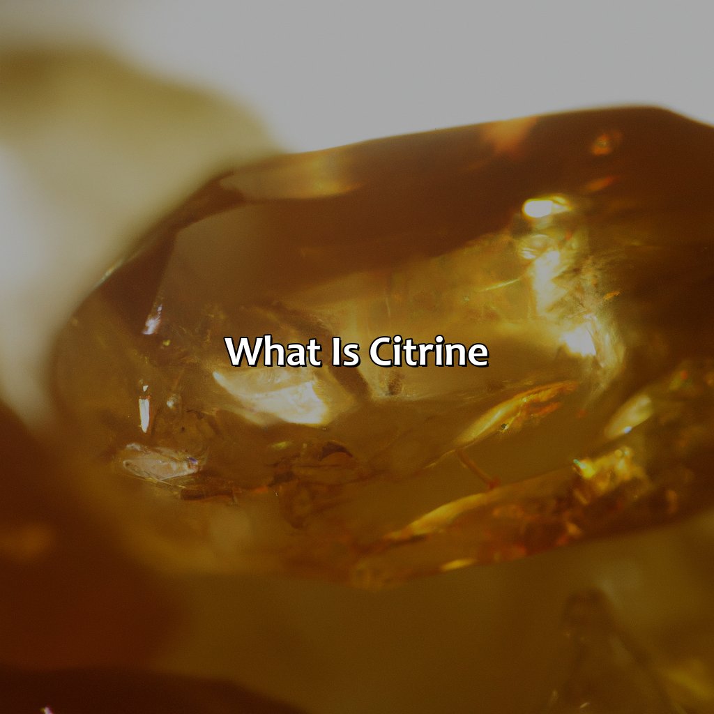 What Is Citrine?  - What Color Is Citrine, 