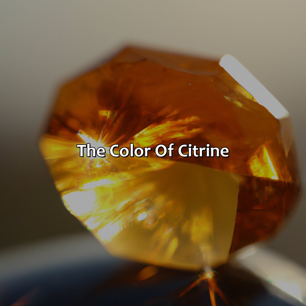 The Color Of Citrine  - What Color Is Citrine, 