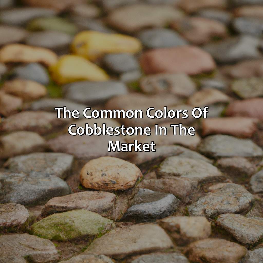 The Common Colors Of Cobblestone In The Market  - What Color Is Cobblestone, 
