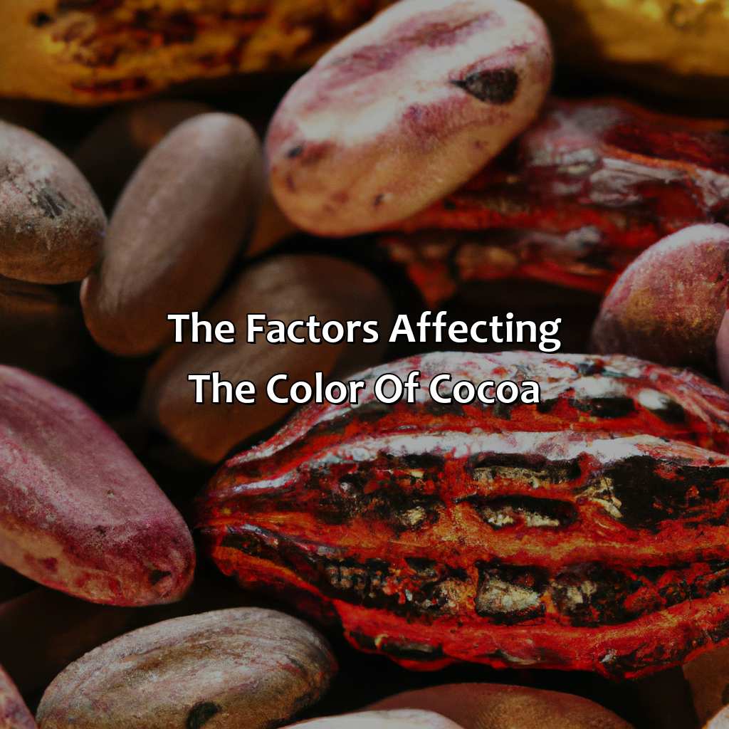 The Factors Affecting The Color Of Cocoa  - What Color Is Cocoa, 
