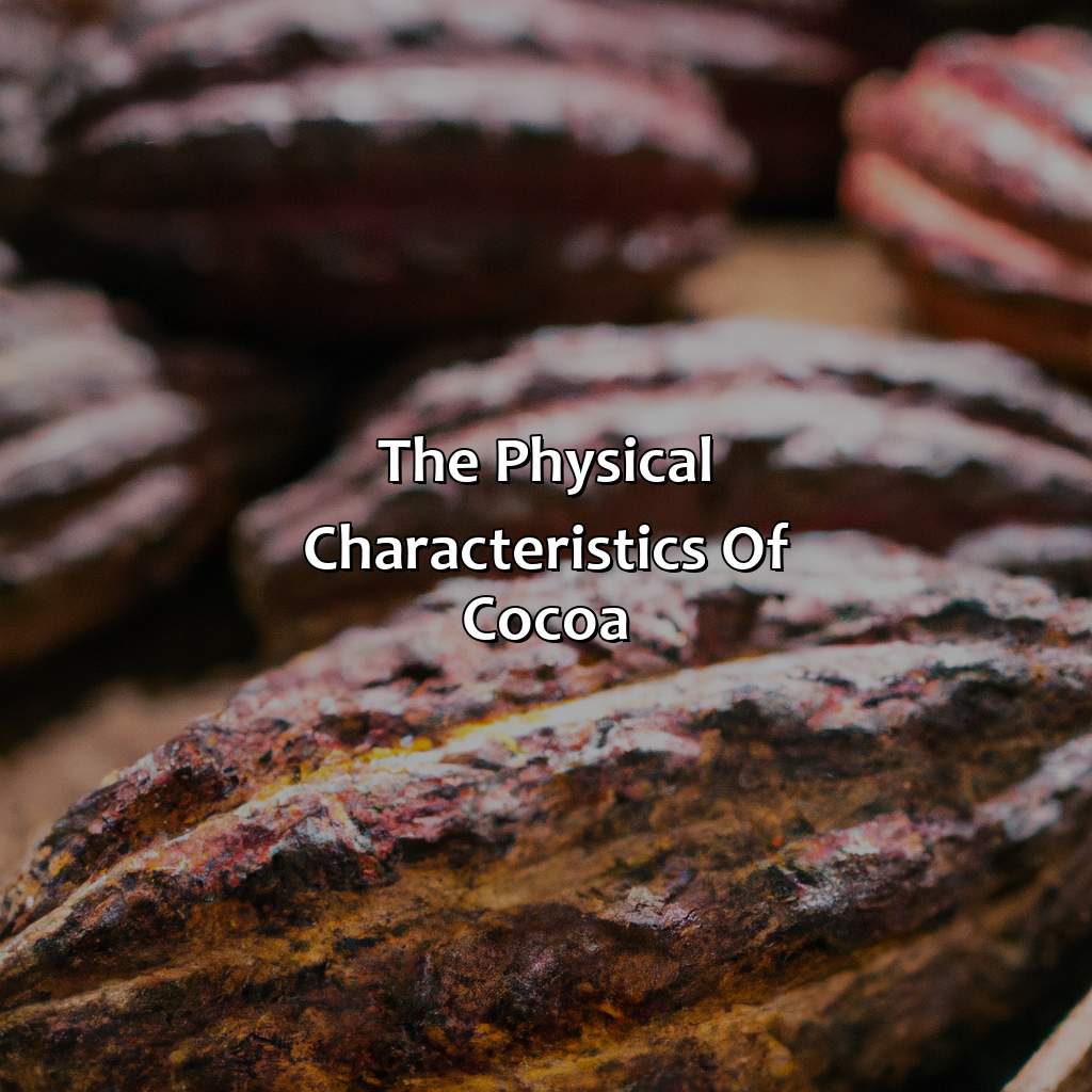 The Physical Characteristics Of Cocoa  - What Color Is Cocoa, 