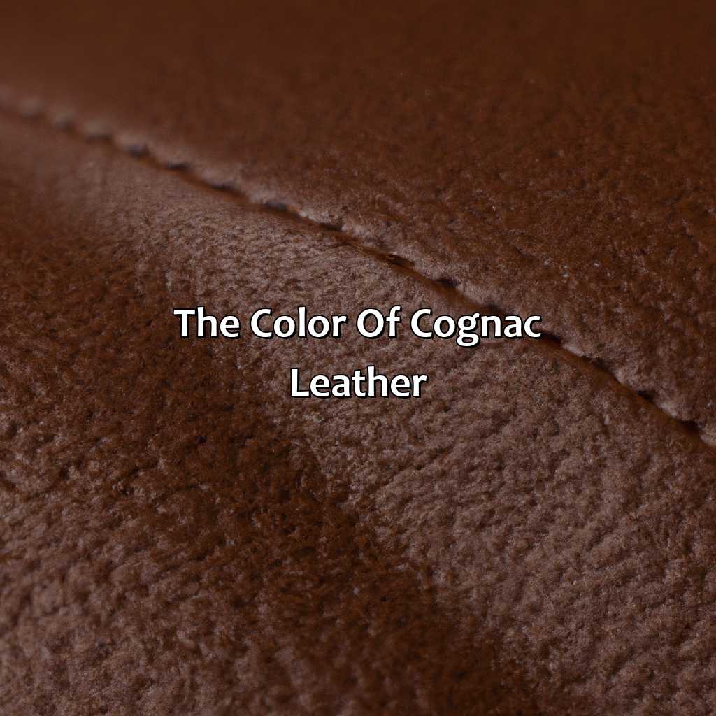 The Color Of Cognac Leather - What Color Is Cognac Leather, 