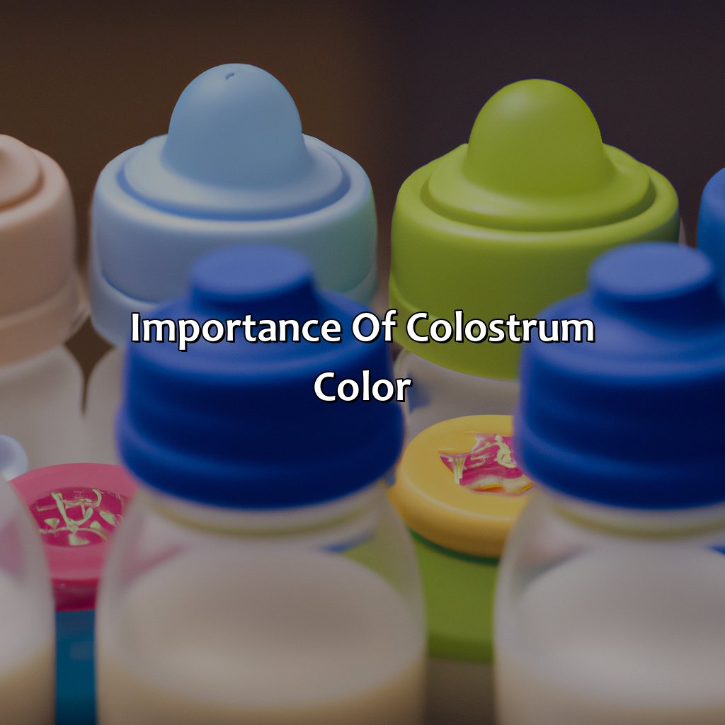 Importance Of Colostrum Color  - What Color Is Colostrum, 
