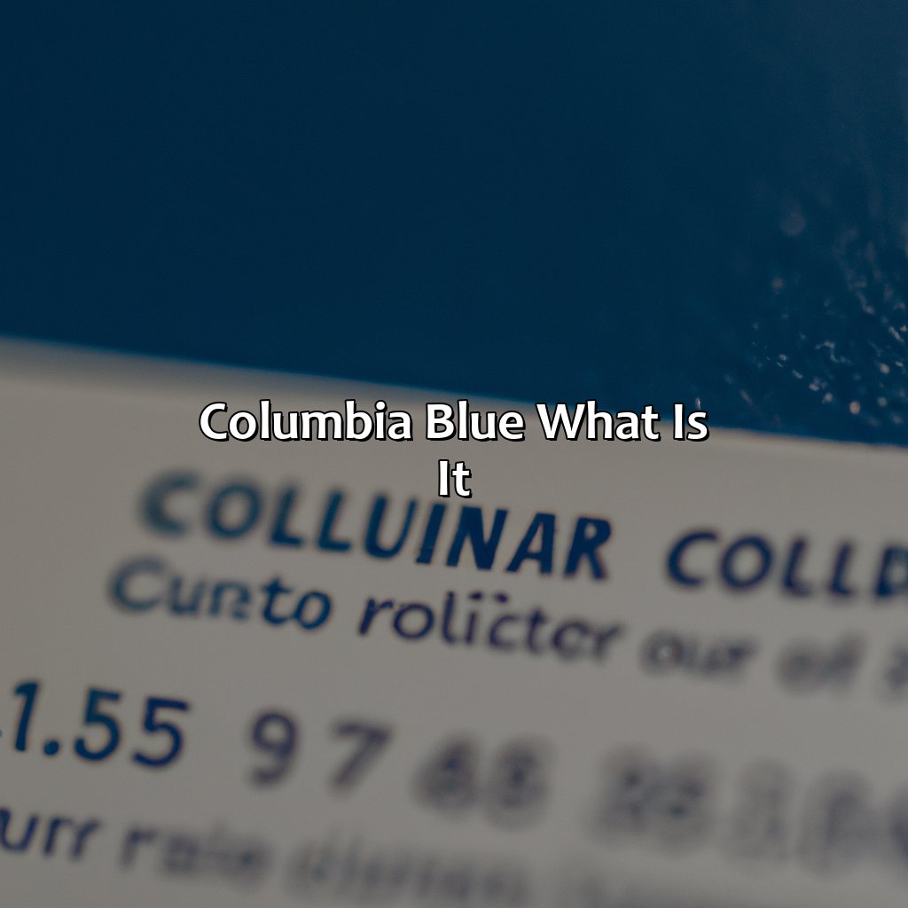 Columbia Blue: What Is It?  - What Color Is Columbia Blue, 