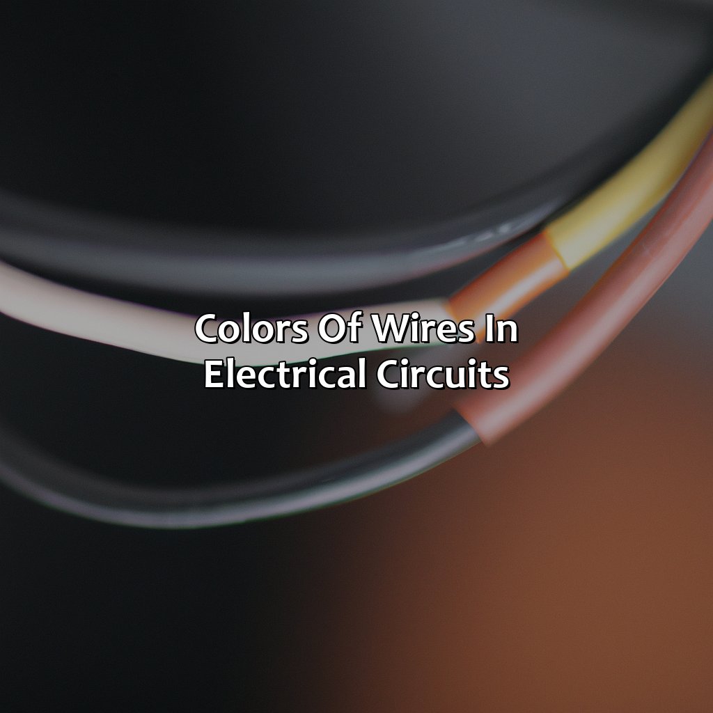 Colors Of Wires In Electrical Circuits  - What Color Is Common Wire, 