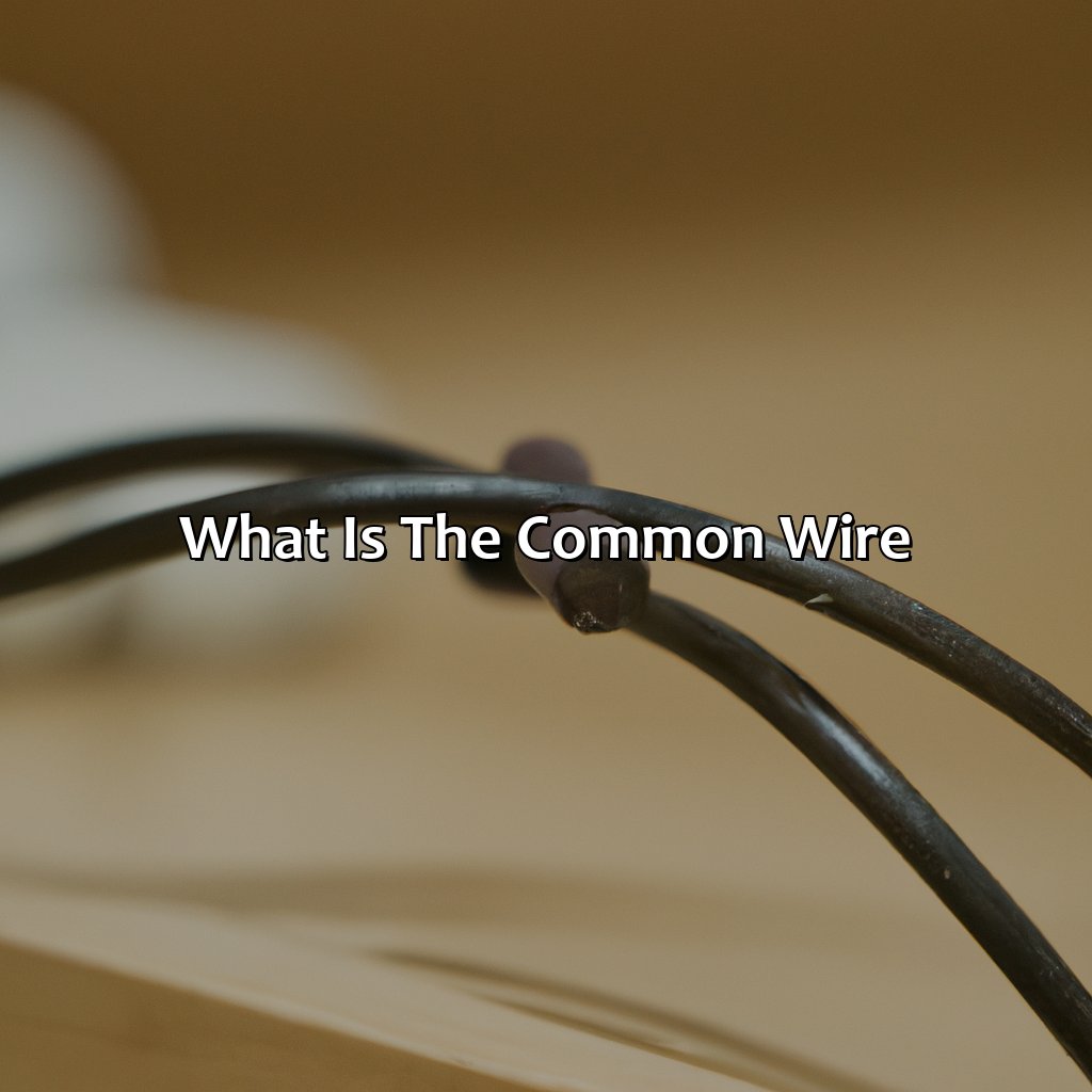 What Is The Common Wire?  - What Color Is Common Wire, 