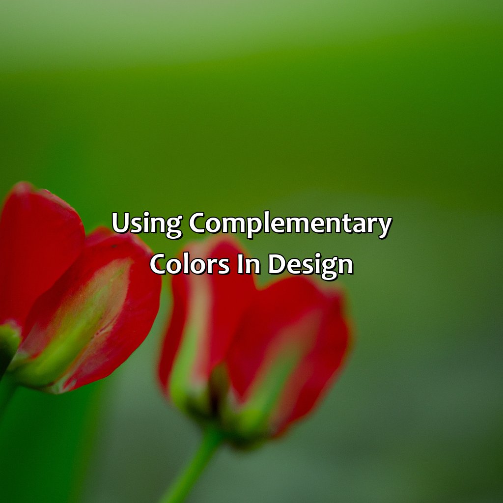 Using Complementary Colors In Design  - What Color Is Complementary To Green, 