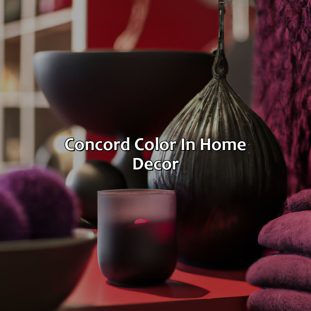 Concord Color In Home Decor  - What Color Is Concord, 