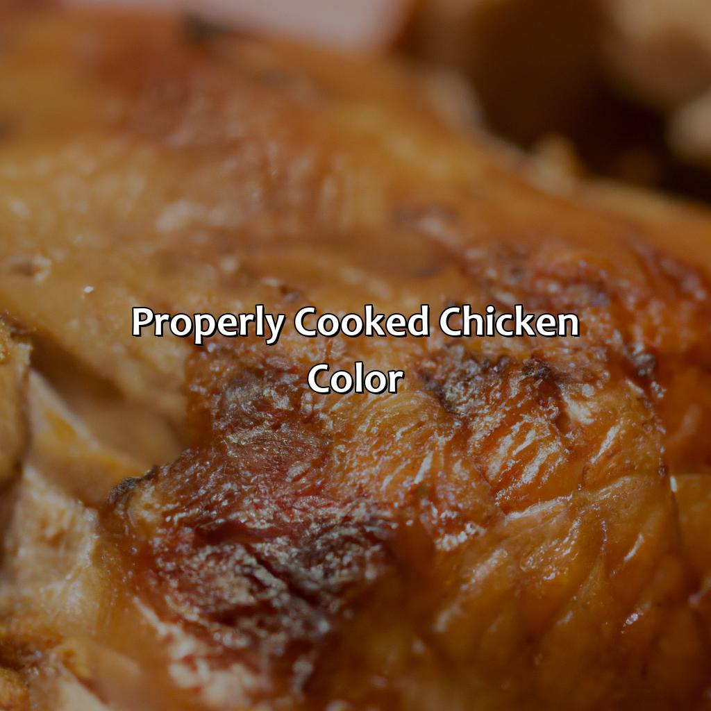Properly Cooked Chicken Color  - What Color Is Cooked Chicken, 