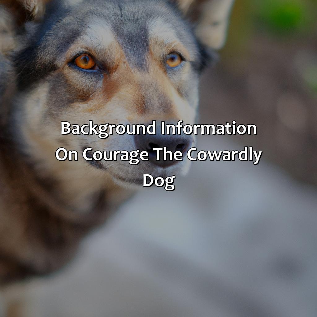 Background Information On Courage The Cowardly Dog  - What Color Is Courage The Cowardly Dog, 