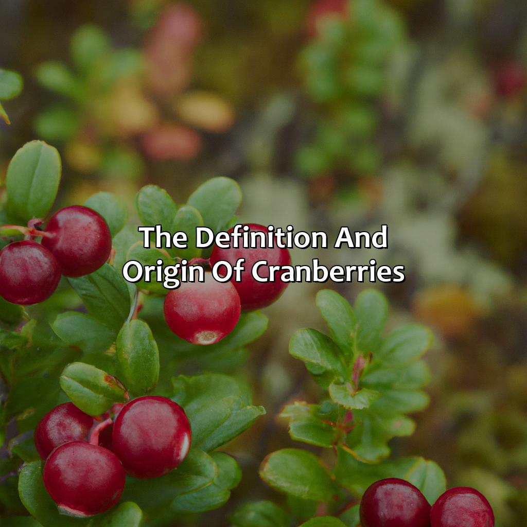 The Definition And Origin Of Cranberries  - What Color Is Cranberry, 