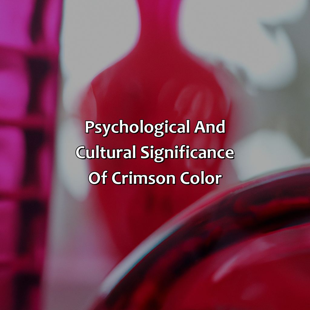Psychological And Cultural Significance Of Crimson Color  - What Color Is Crimson, 