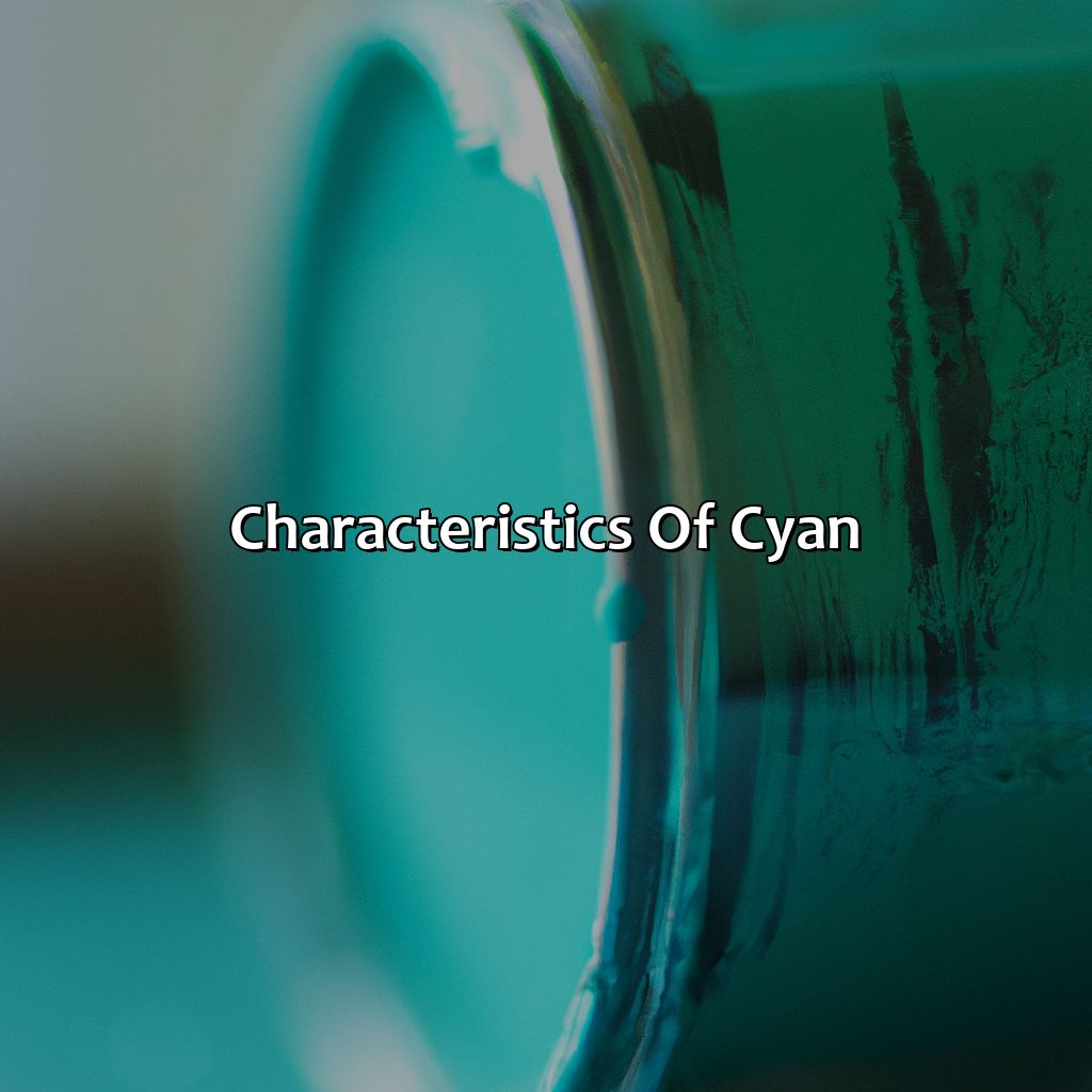 Characteristics Of Cyan  - What Color Is Cyan?, 