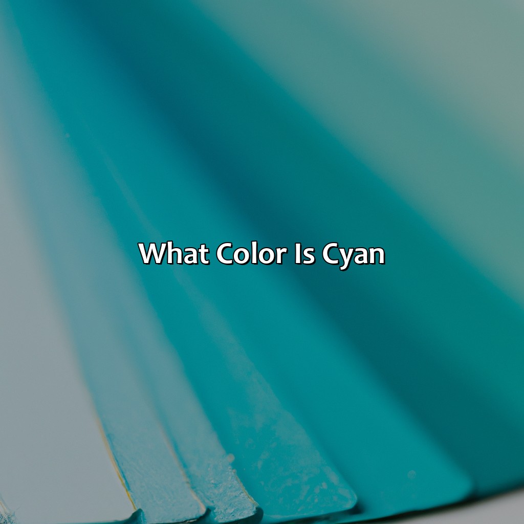 What Color Is Cyan? - colorscombo.com