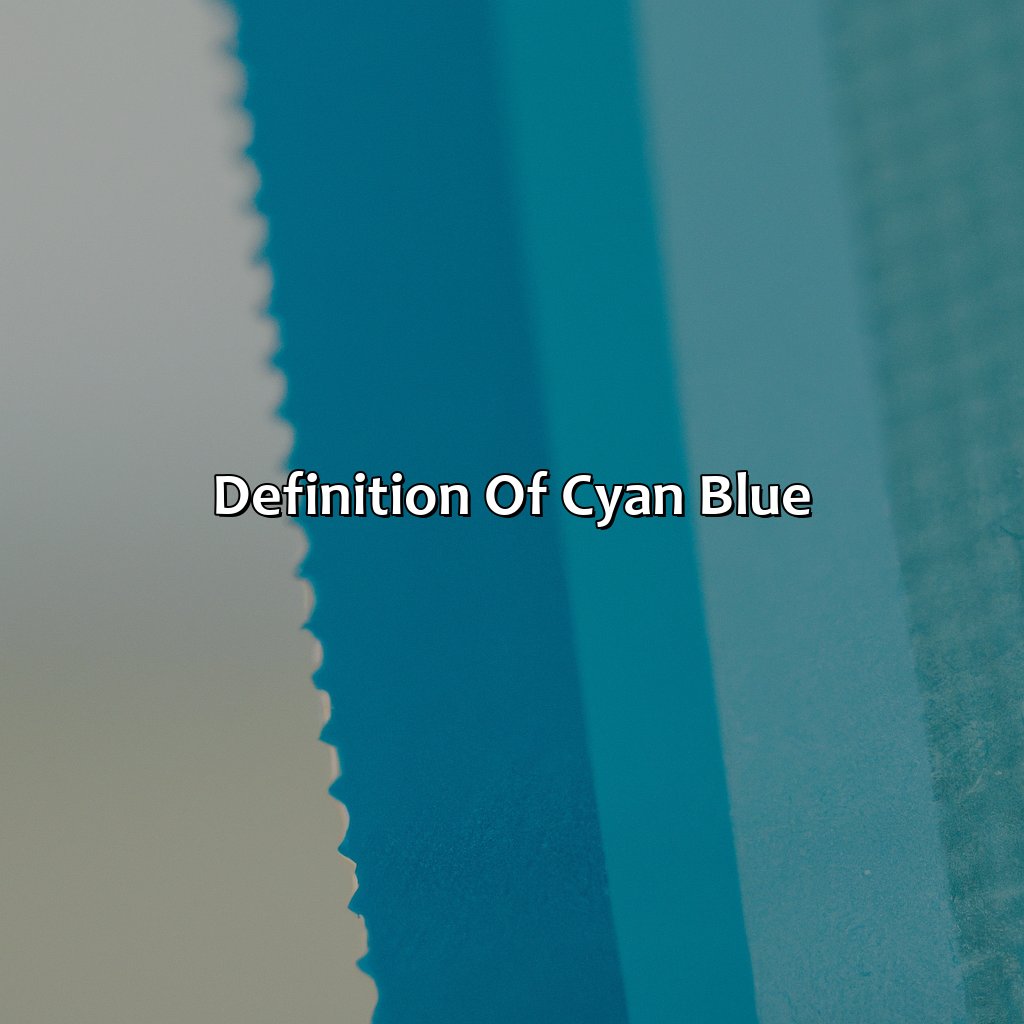Definition Of Cyan Blue  - What Color Is Cyan Blue, 