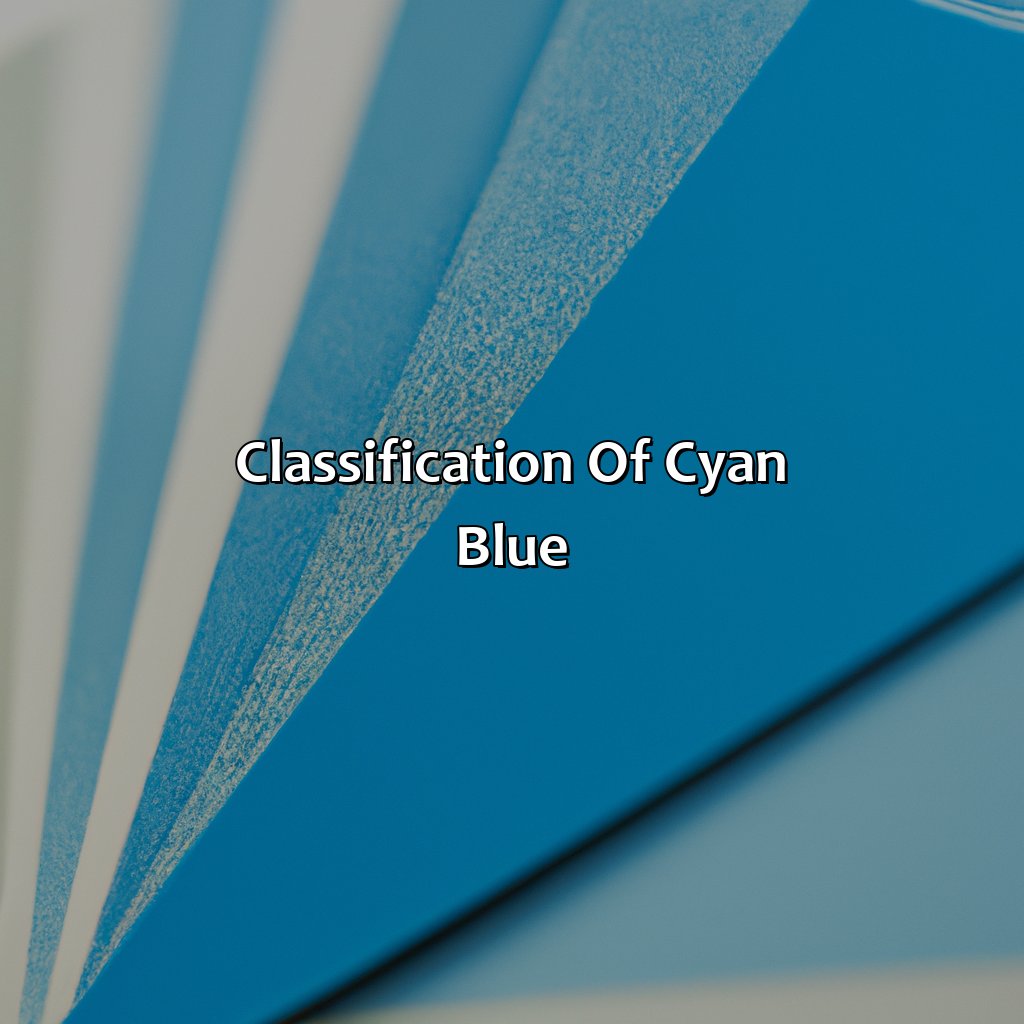Classification Of Cyan Blue  - What Color Is Cyan Blue, 