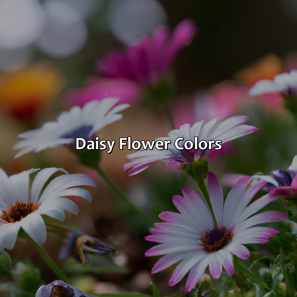 Daisy Flower Colors  - What Color Is Daisy, 