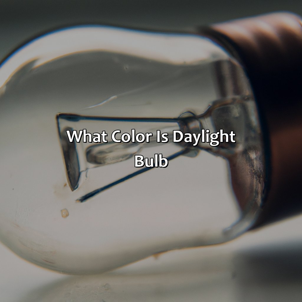 What Color Is Daylight Bulb?  - What Color Is Daylight Bulb, 