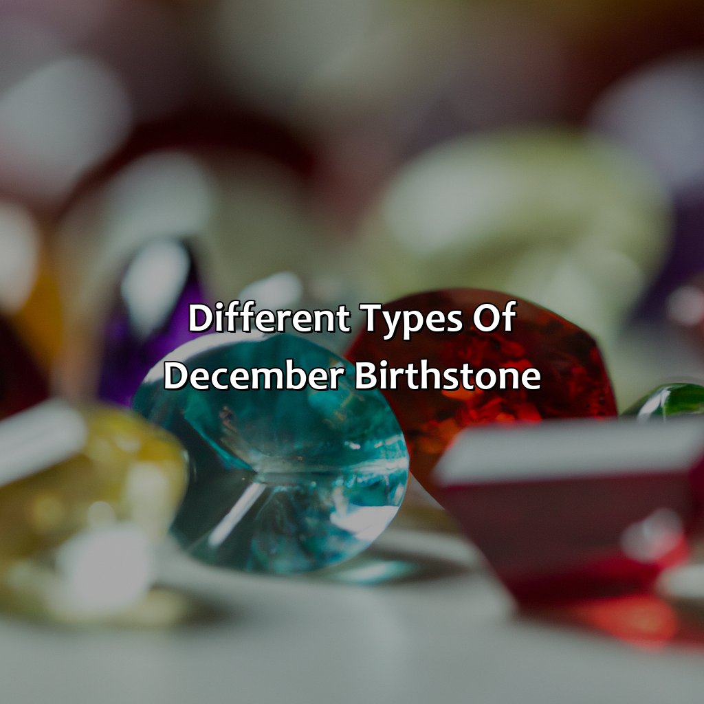 Different Types Of December Birthstone  - What Color Is December Birthstone, 
