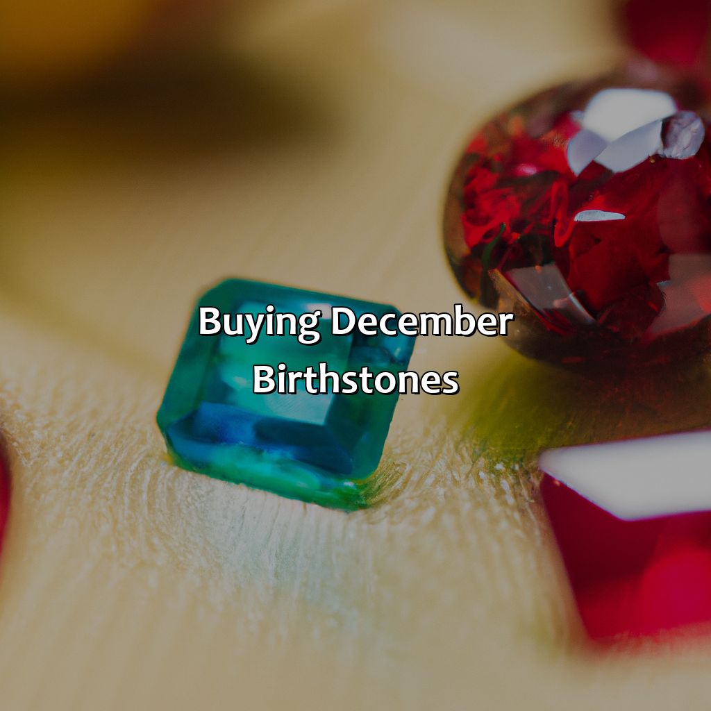 Buying December Birthstones  - What Color Is December Birthstone, 