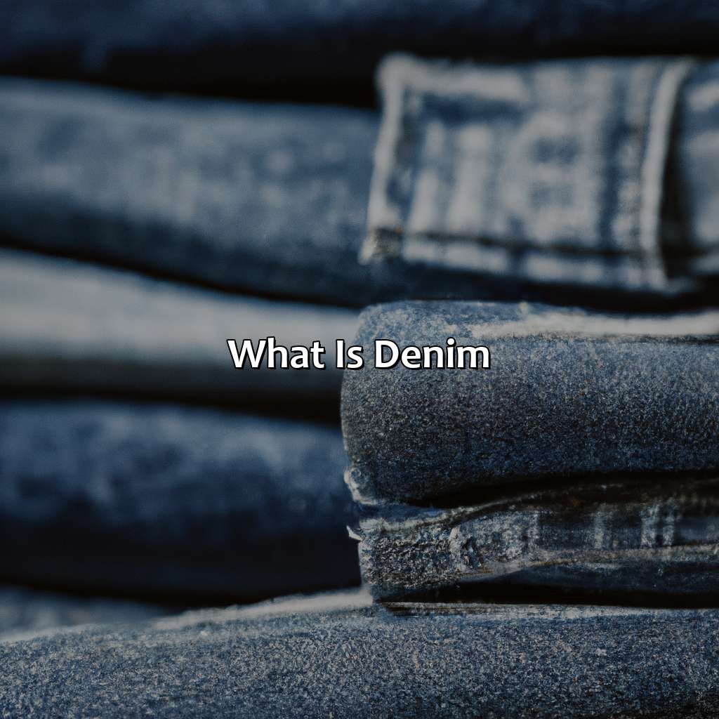 What Is Denim?  - What Color Is Denim, 