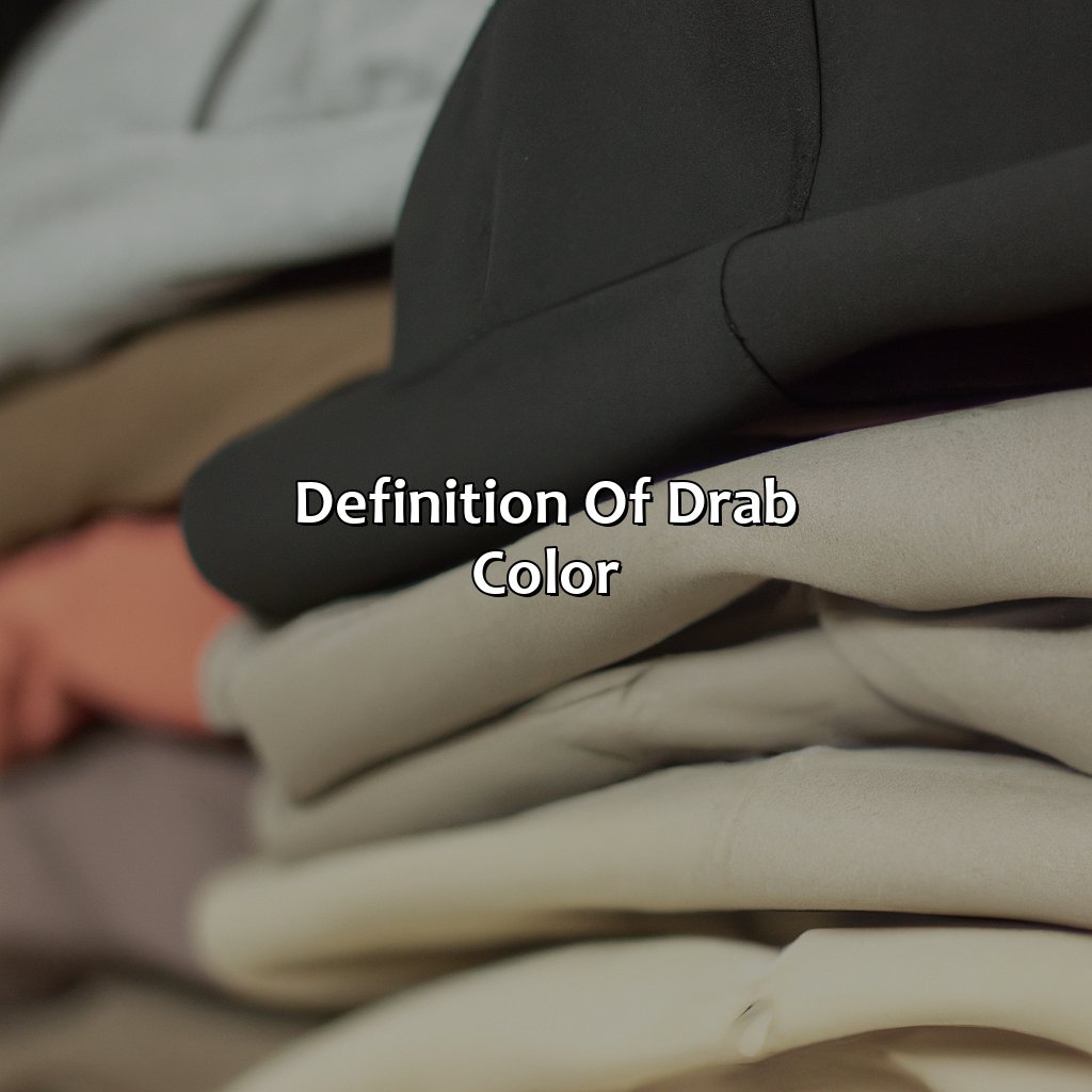 Definition Of Drab Color  - What Color Is Drab, 