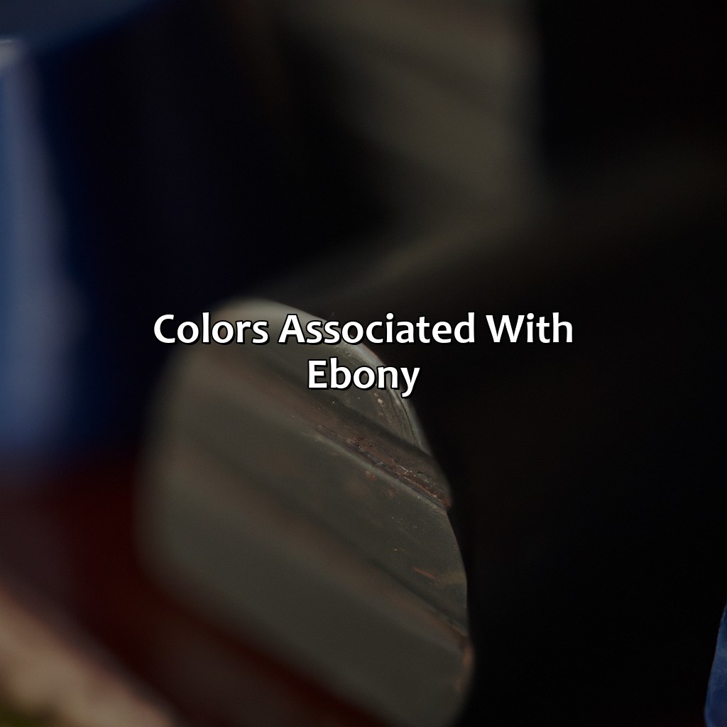 Colors Associated With Ebony  - What Color Is Ebony, 