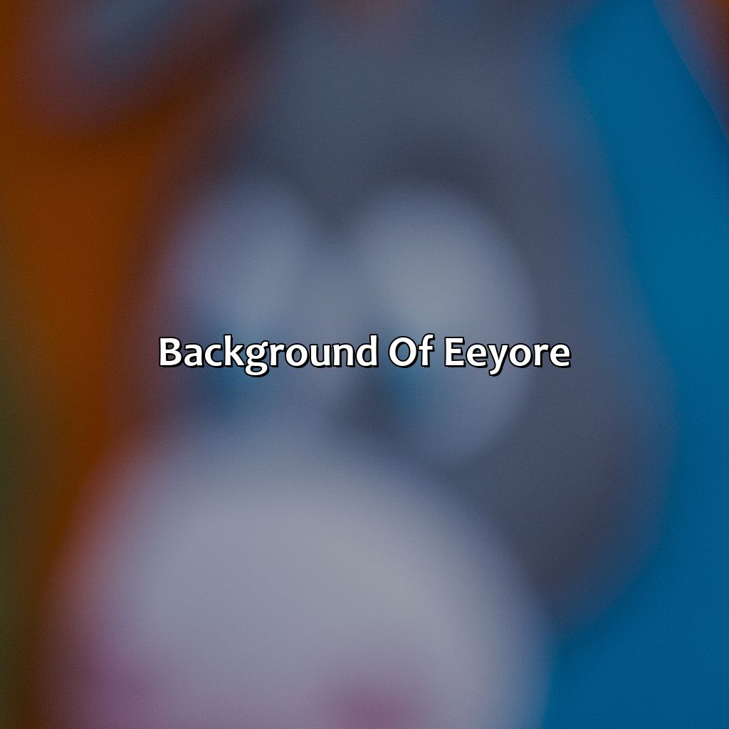 Background Of Eeyore  - What Color Is Eeyore, 