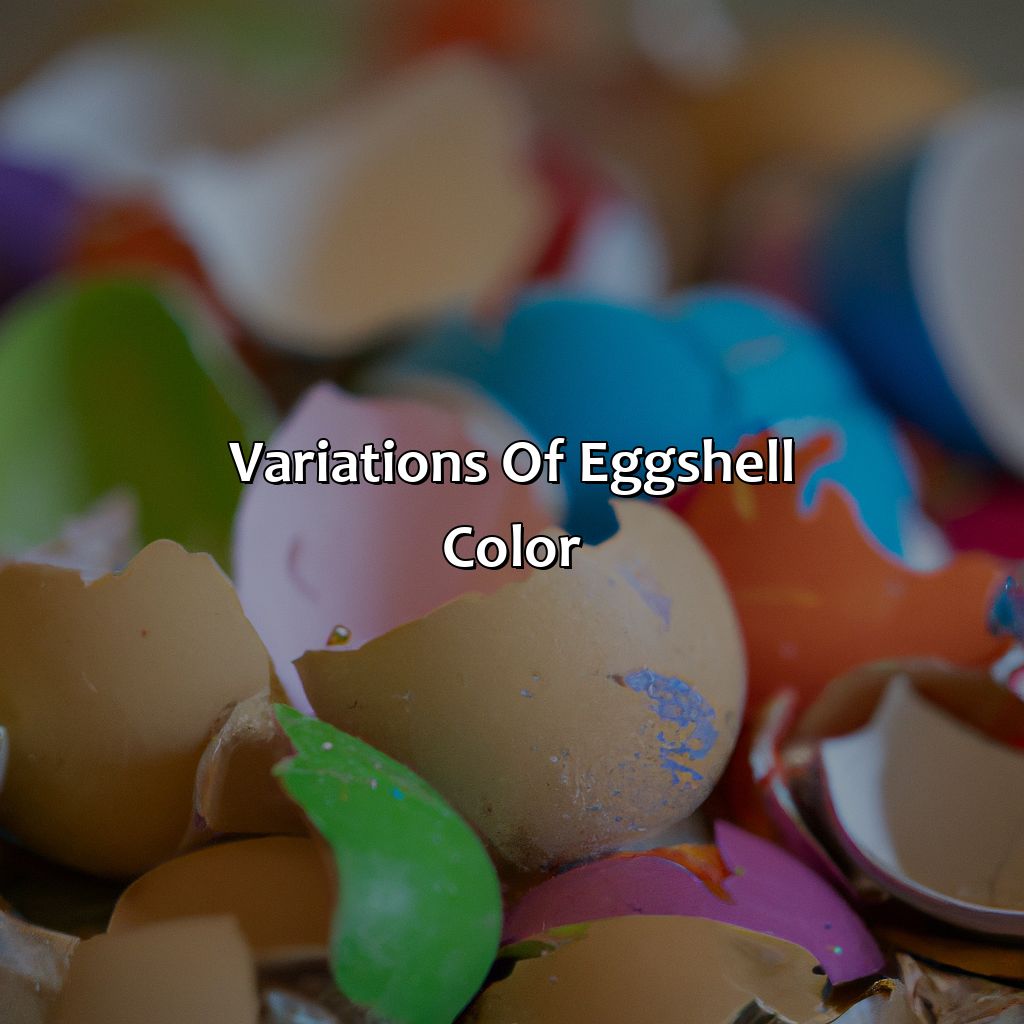 Variations Of Eggshell Color  - What Color Is Eggshell, 